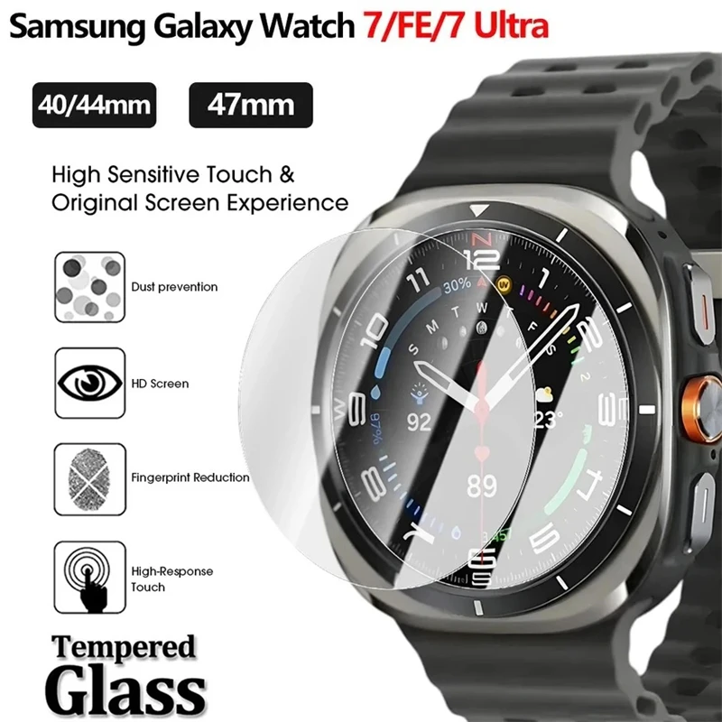 Стеклянная защитная пленка для samsung galaxy watch 7 ultra 6 5 4