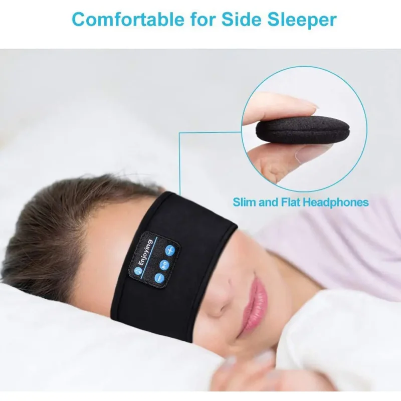Маска для сна, bluetooth наушники для сна - Фотография_4
