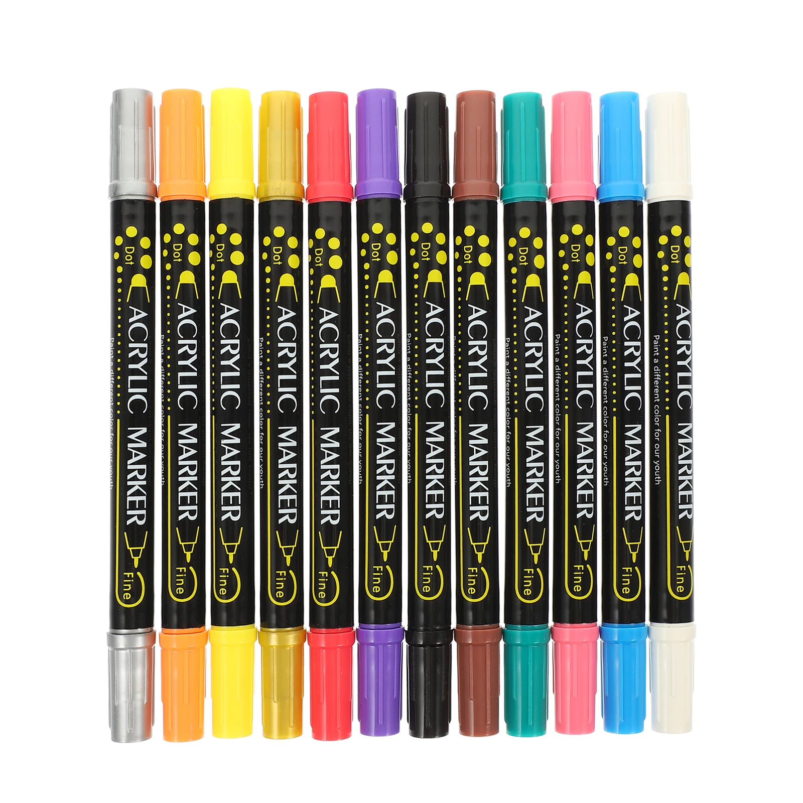 Маркеры, кисть для рисования на водной основе - Фотография_2