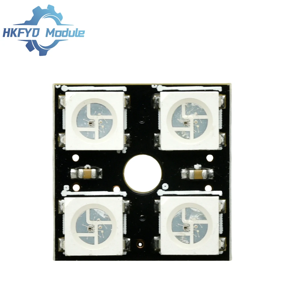 Ws2812 4-битный модуль светодиодной - Фотография_6