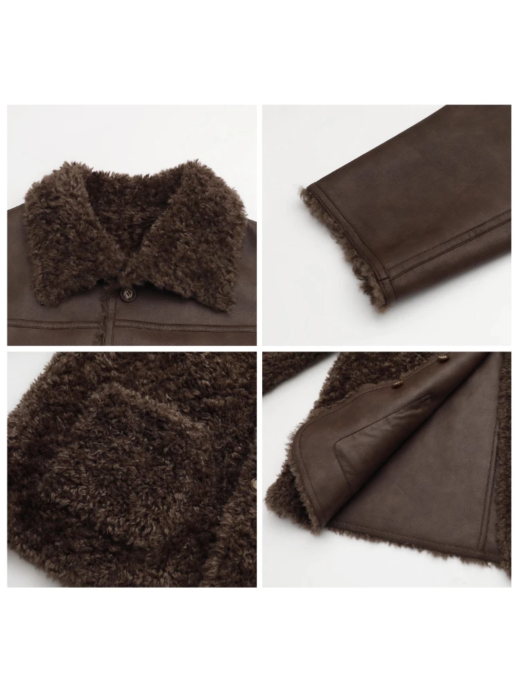 Chic ven женская куртка из искусственной кожи - Фотография_4