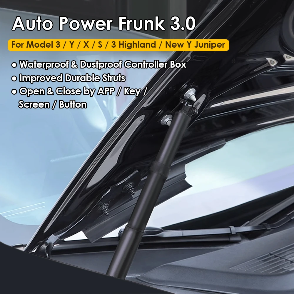 Модель y auto power frunk для tesla - Фотография_2