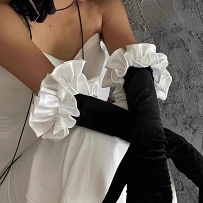 39bb вечерние длинные перчатки - Фотография_2