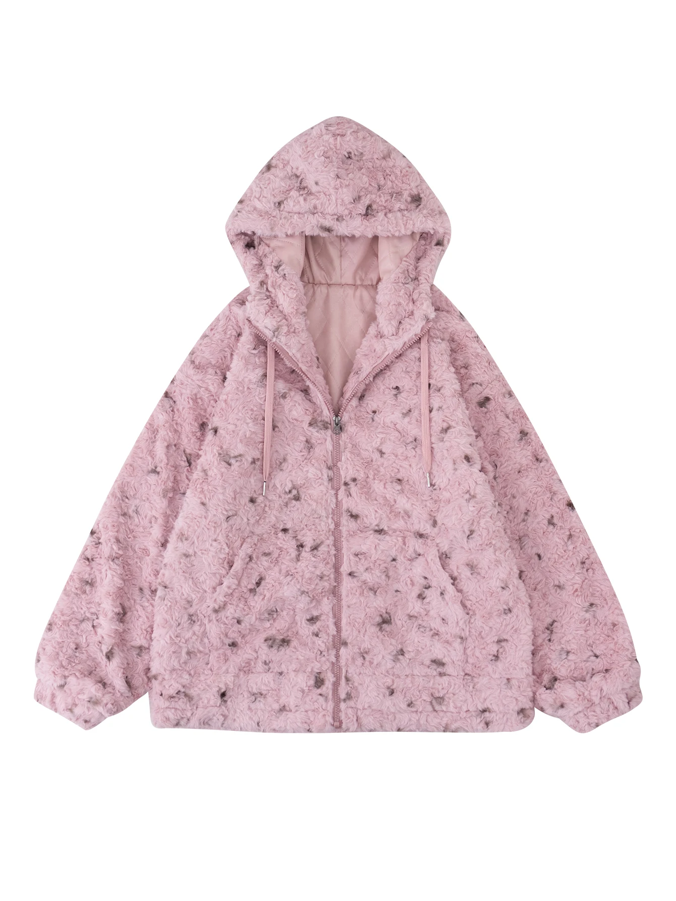 Y2k эстетика тай-дай пушистый женский - Фотография_2