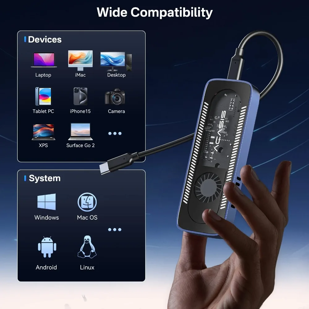 Корпус acasis 10 гбит/с m - Фотография_4