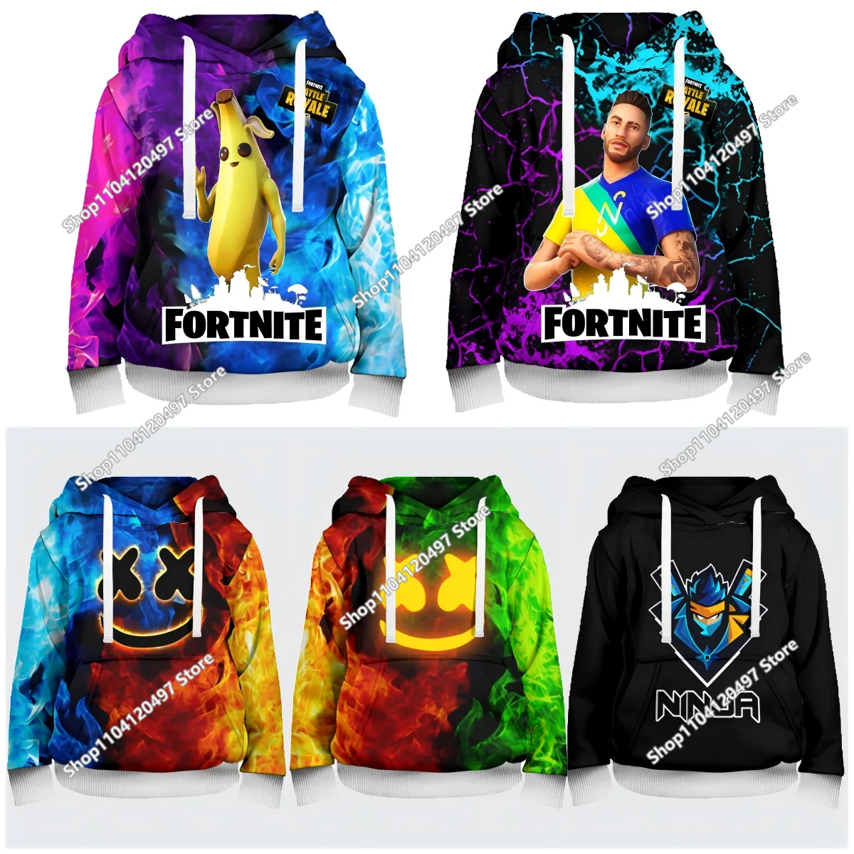 Толстовка fortnite для косплея
