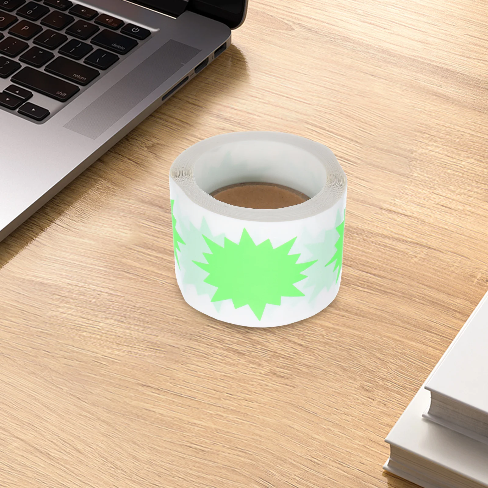 Флуоресцентные ценники в форме взрыва - Фотография_6