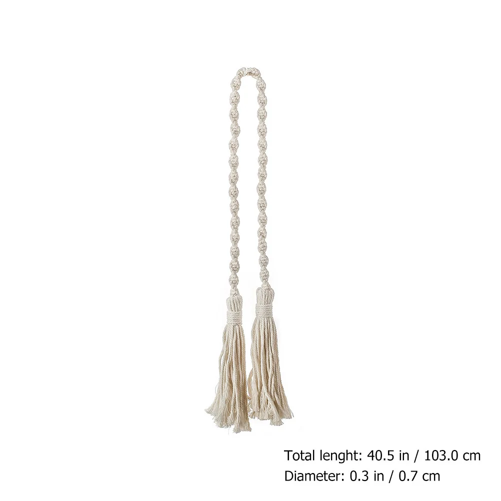 Хлопковая веревка для завязывания штор - Фотография_3