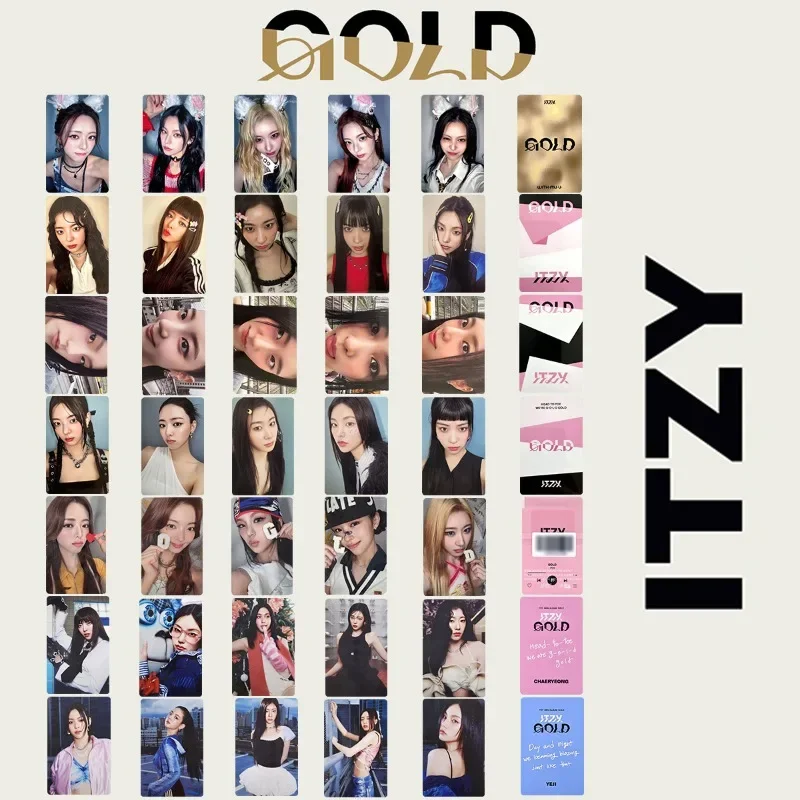 Kpop girl group itzy лазерная карта - Фотография_2