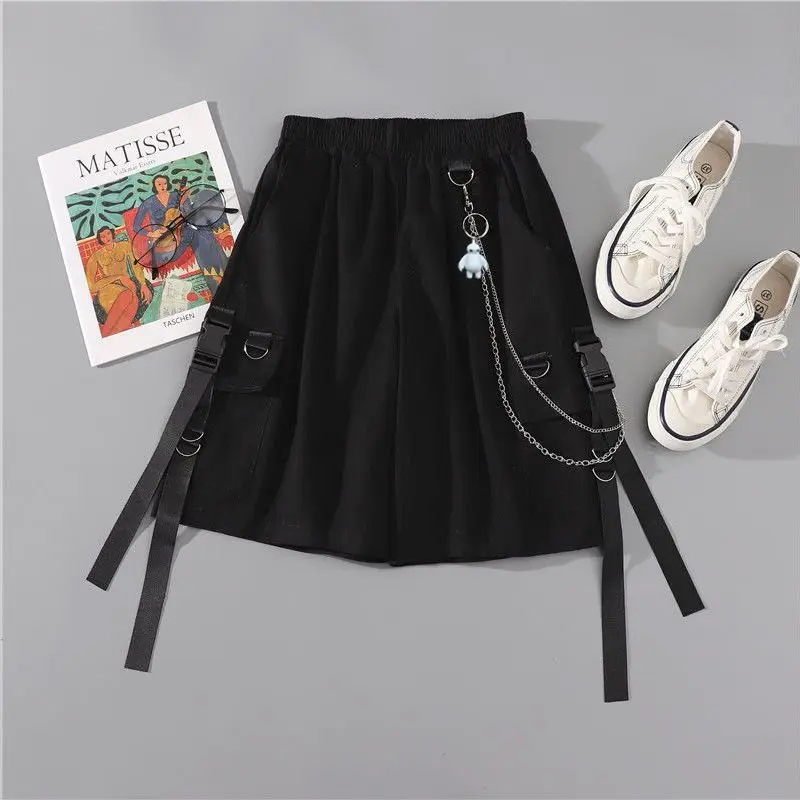 Новый летний короткий комплект для женщин - Фотография_4