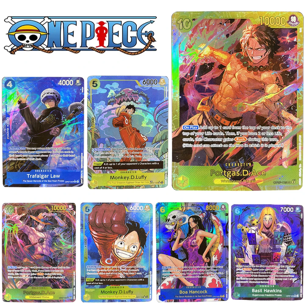 Bandai аниме one piece карты текстурированные