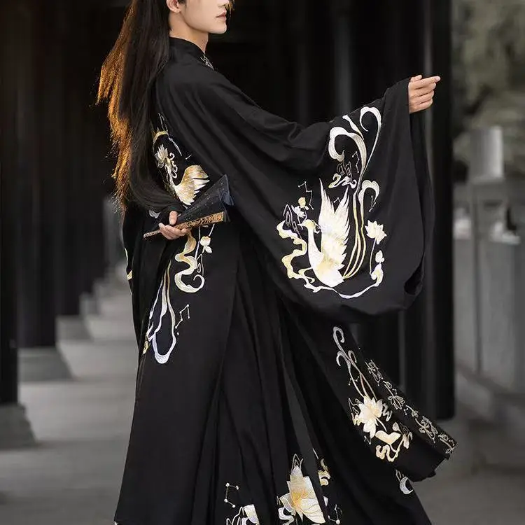 Большой размер, женский оригинальный шитье ханьфу - Фотография_5