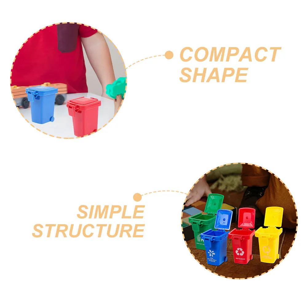 Мини-мусорный бак с крышкой - Фотография_4