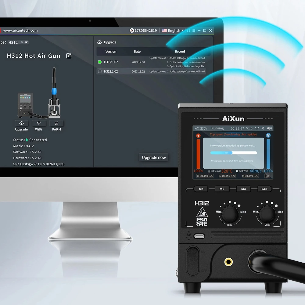Aixun h312 интернет-фен - Фотография_3