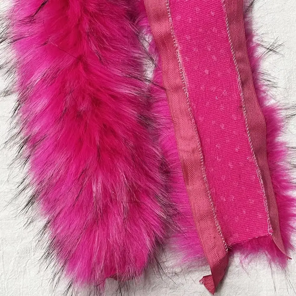1 м большой меховой воротник diy