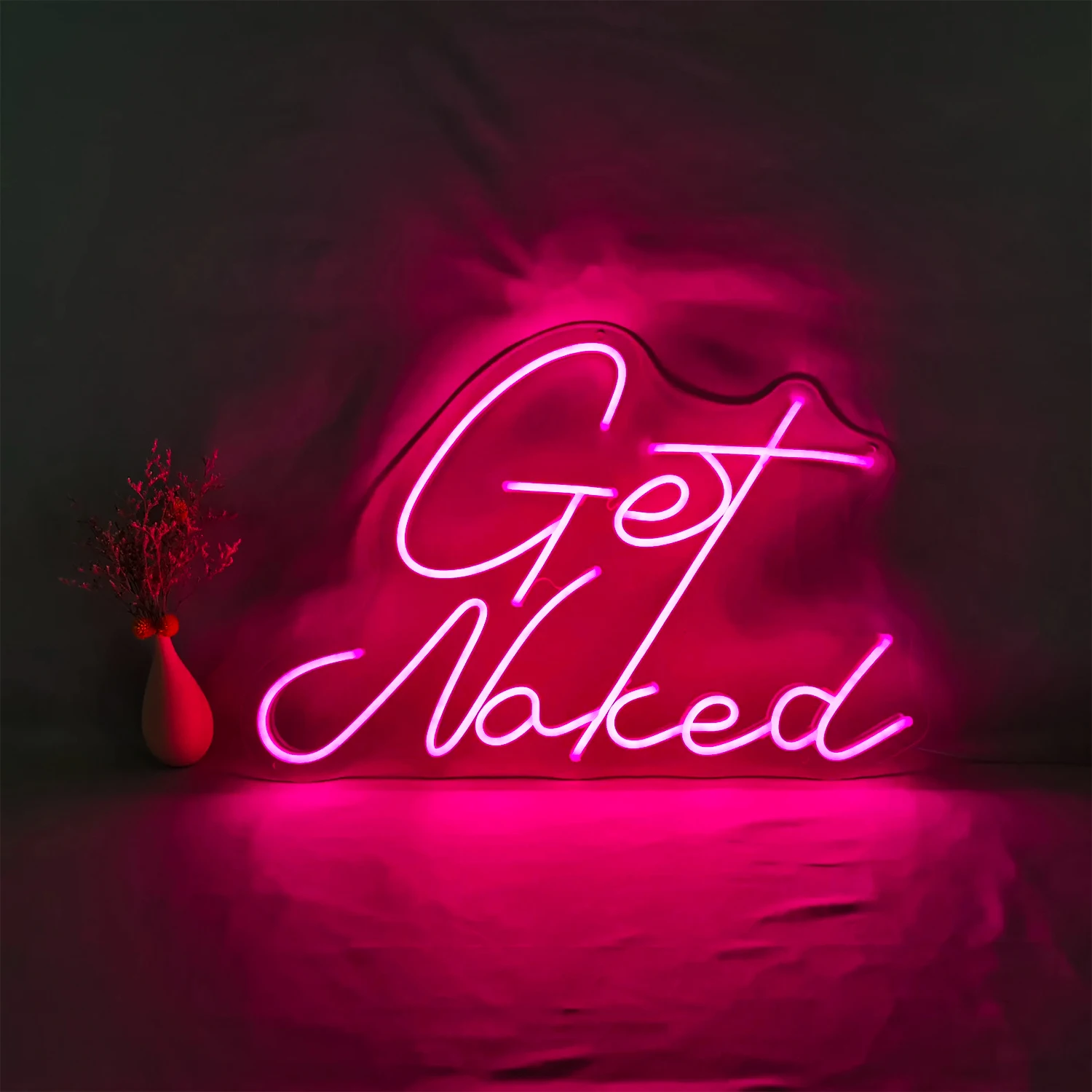 Get naked неоновая вывеска домашний - Фотография_5