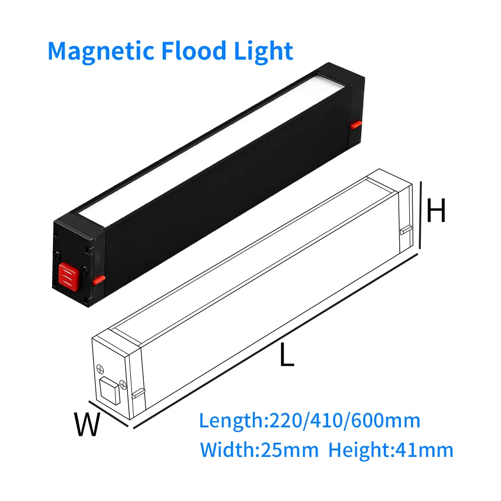 40 вт 50 вт тонкий магнитный светодиодный - Фотография_2