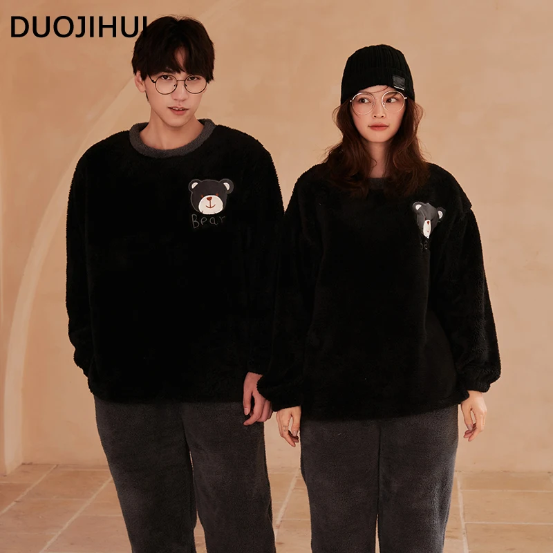 Duojihui милый женский пижамный