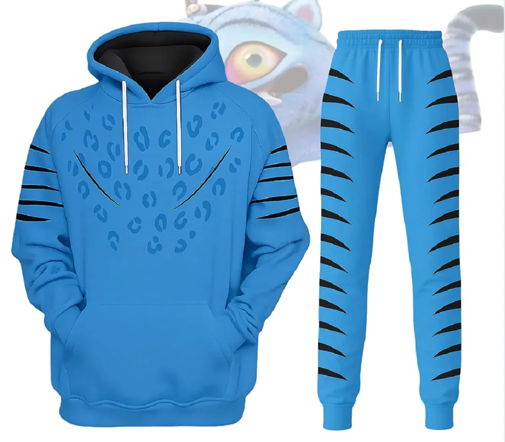 Комплекты толстовок с капюшоном derpy tiger kpop demon hunters - Фотография_4