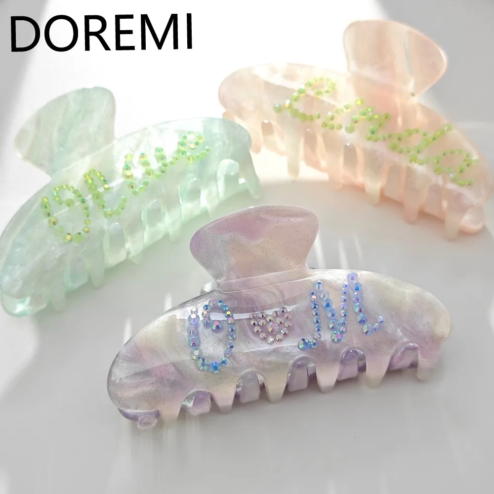 Заколки для волос doremi с кристаллами на заказ - Фотография_3