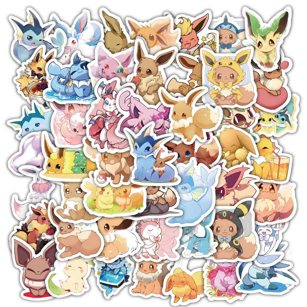 Милый мультфильм покемон eevee