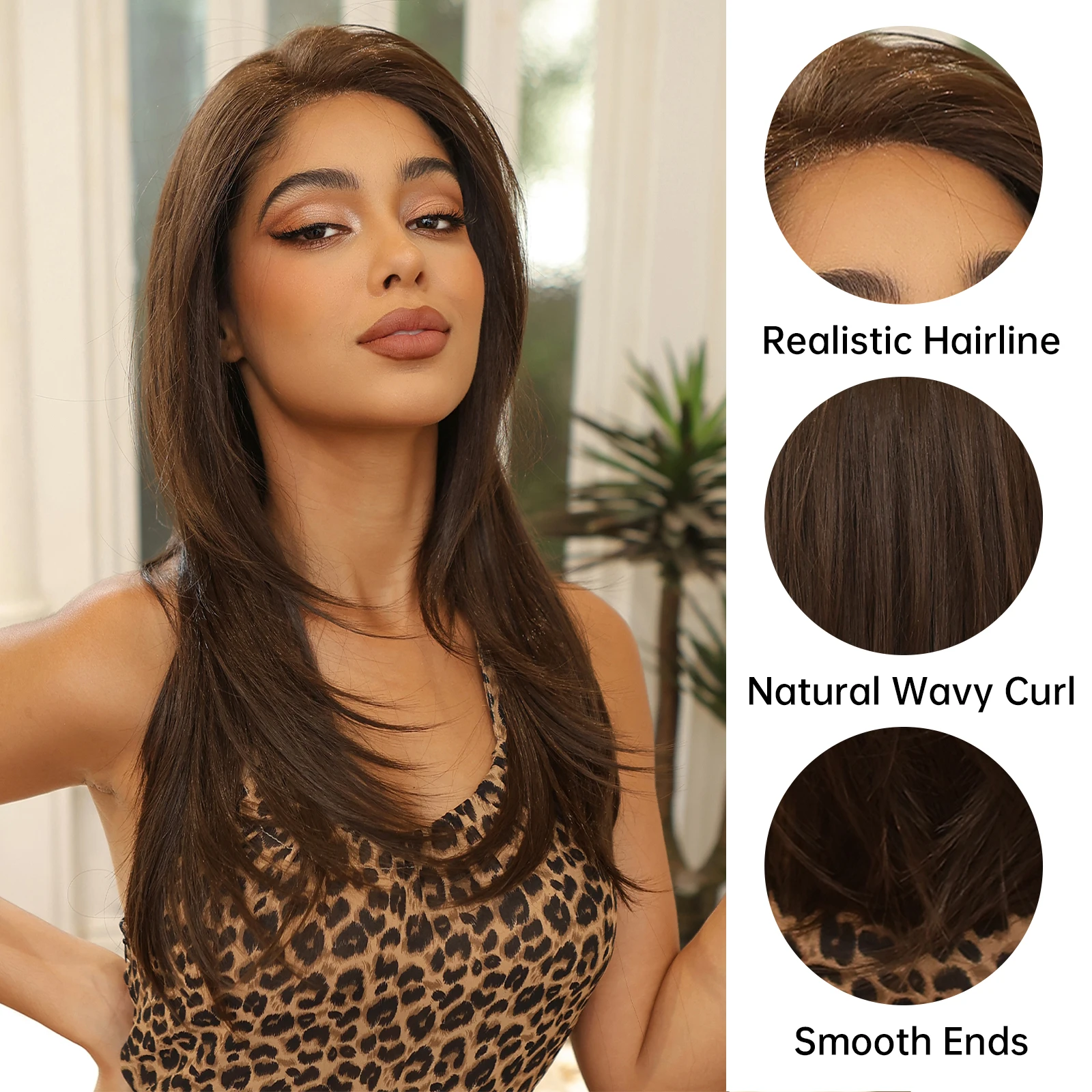 Синтетические парики на сетке спереди - Фотография_3