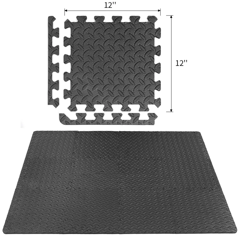 Напольные коврики из листьев eva для тренажерного зала и фитнеса - Фотография_5