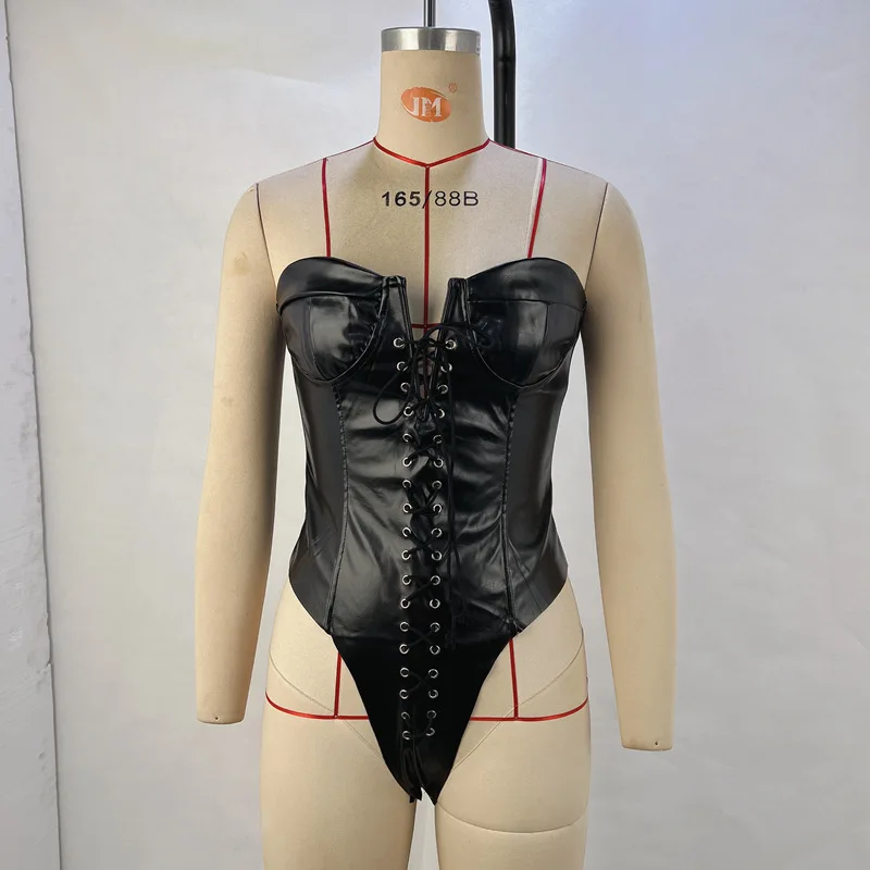 Искусственные кожаные костюмы для - Фотография_5