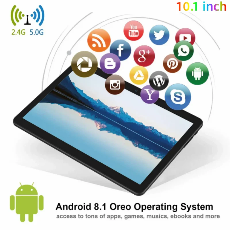 10,1-дюймовый планшет v9 android 8