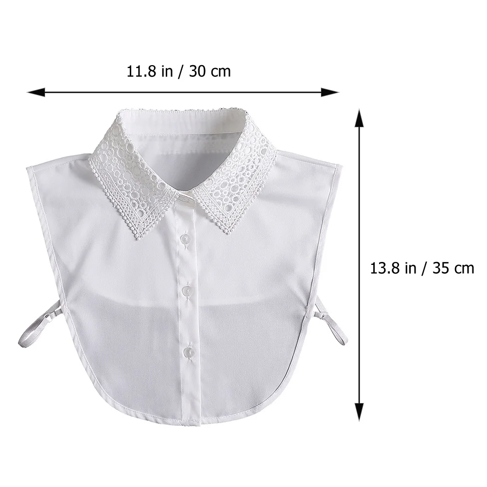 Легкий вес с накладным кружевным воротником - Фотография_4