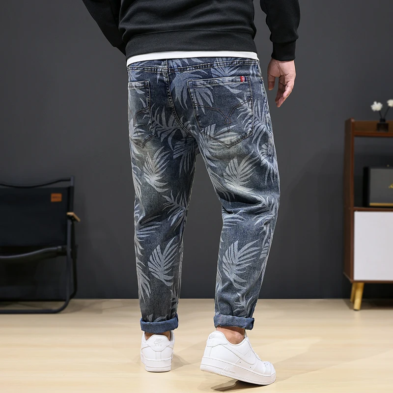 8xl oversized jeans men's