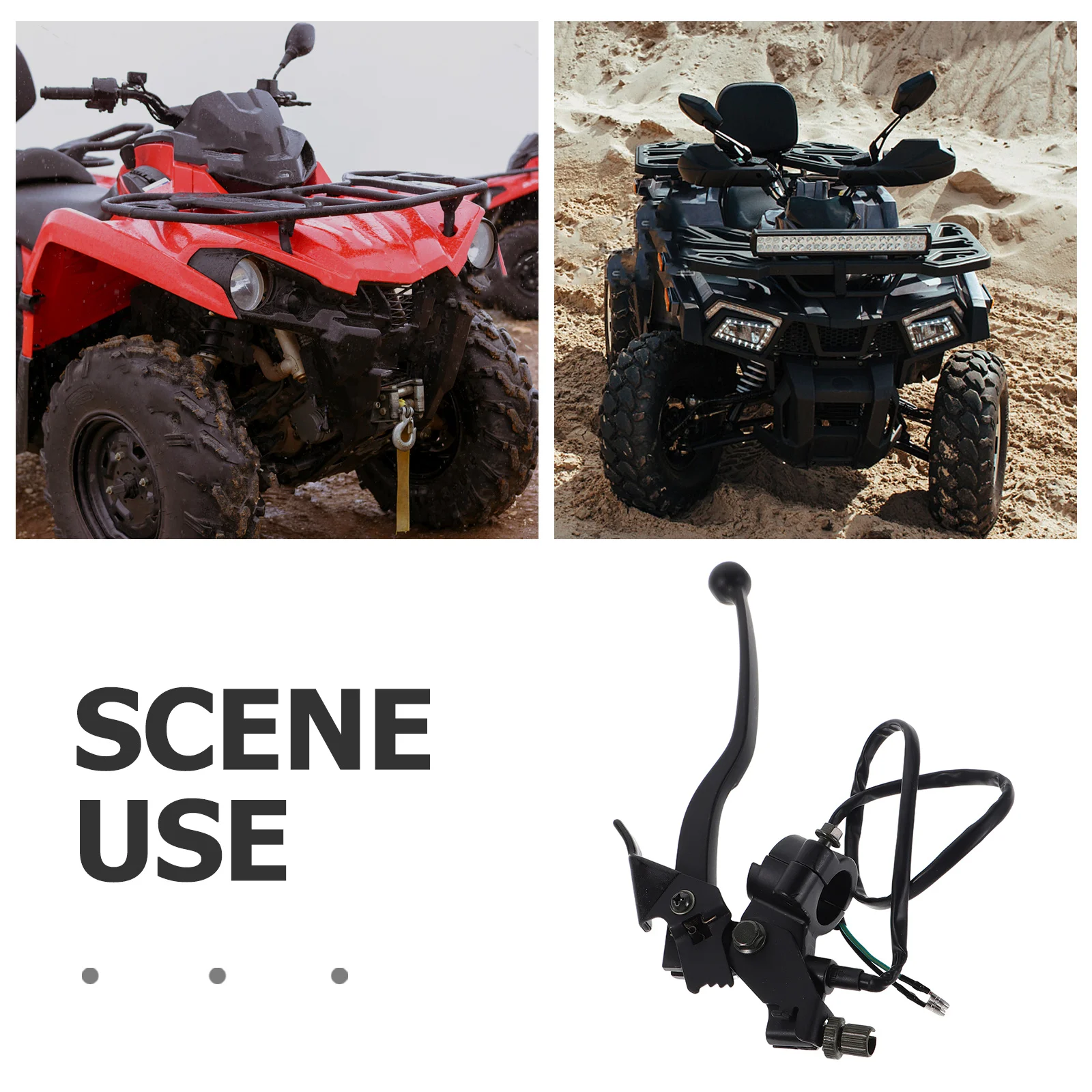 Правая ручка рычага барабанного тормоза для четырехколесного мотоцикла atv - Фотография_2