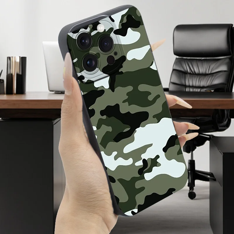 Чехол для телефона с 3d камуфляжным узором одуванчика для iphone 16 - Фотография_4