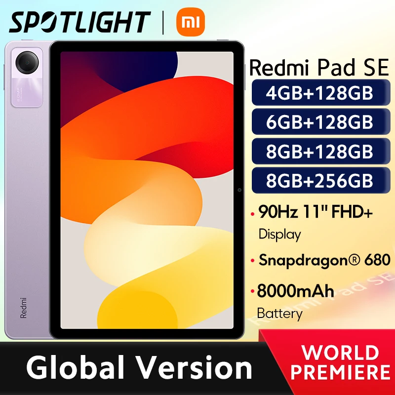【мировая премьера】redmi pad se
