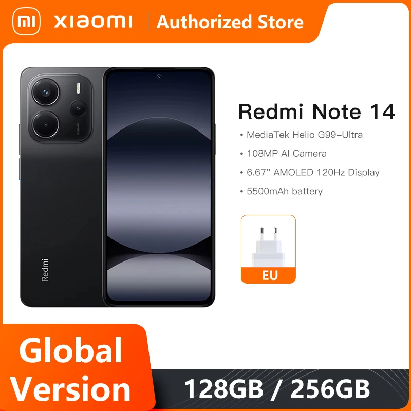 Глобальная версия xiaomi redmi note 14