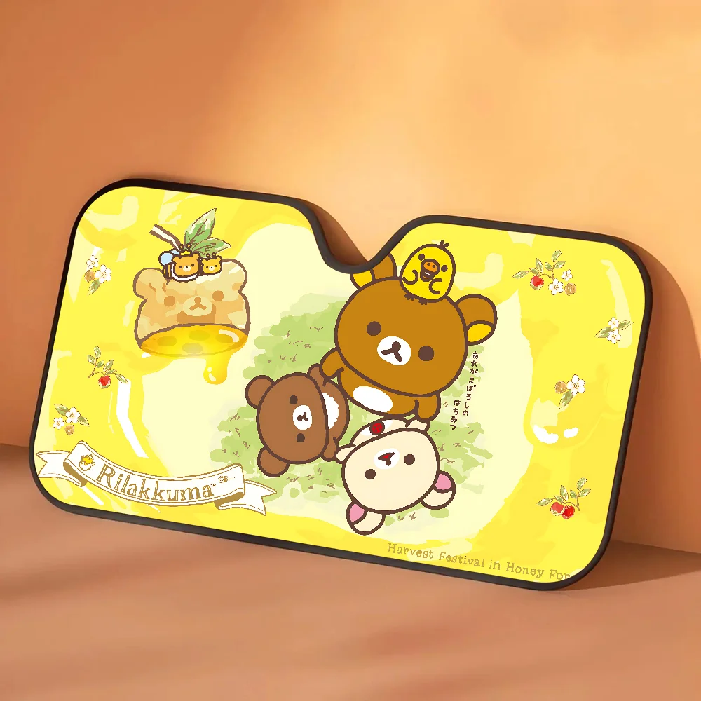 Kawaii rilakkuma bear солнцезащитный - Фотография_3