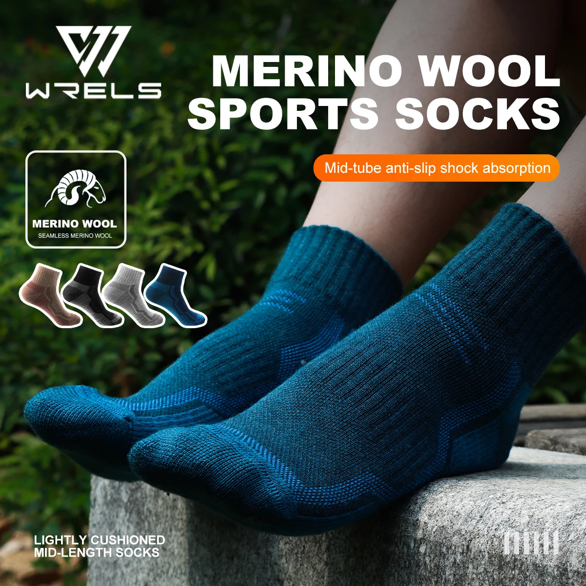 Wrels термоноски из мериносовой шерсти