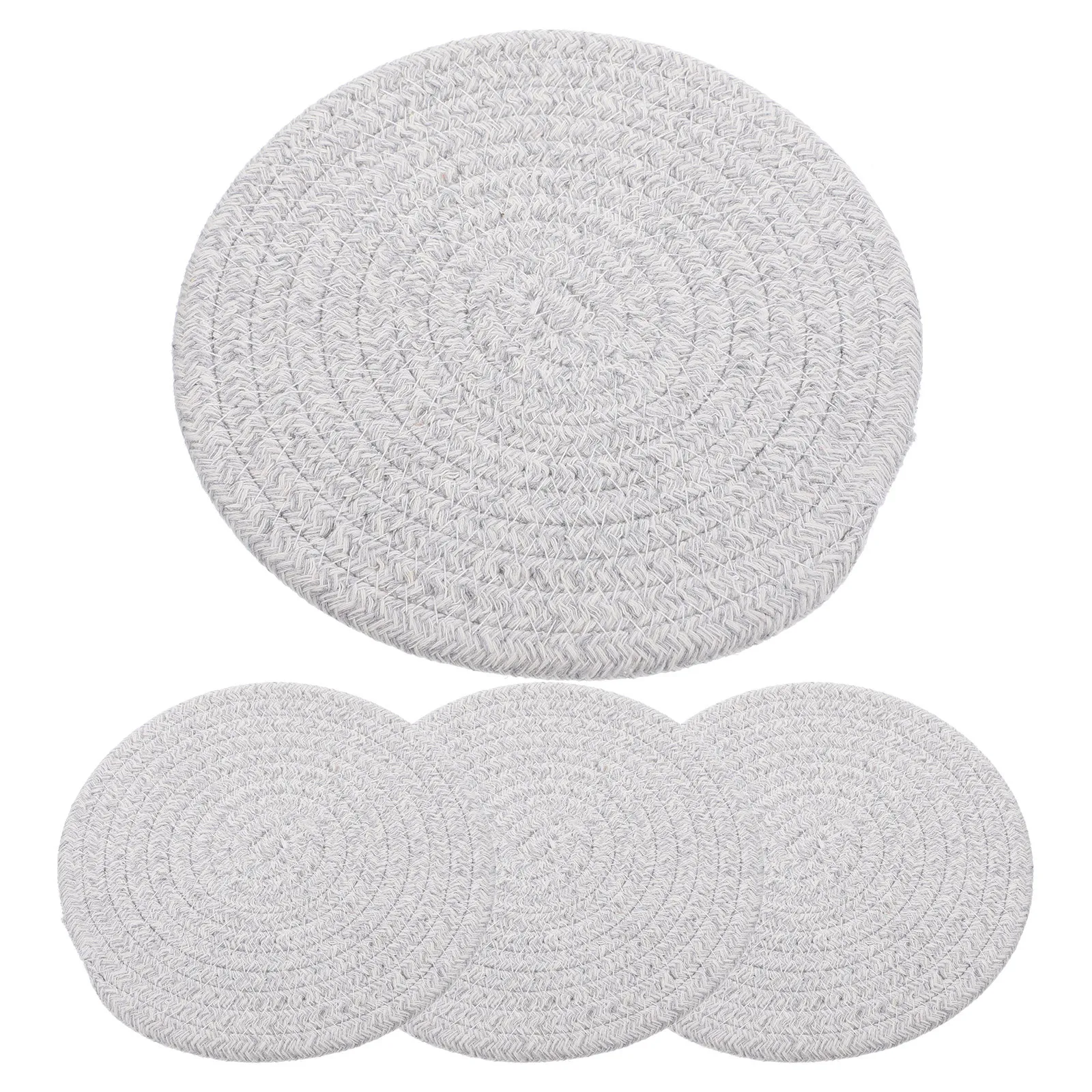 Хлопковые круглые салфетки ручной работы - Фотография_5