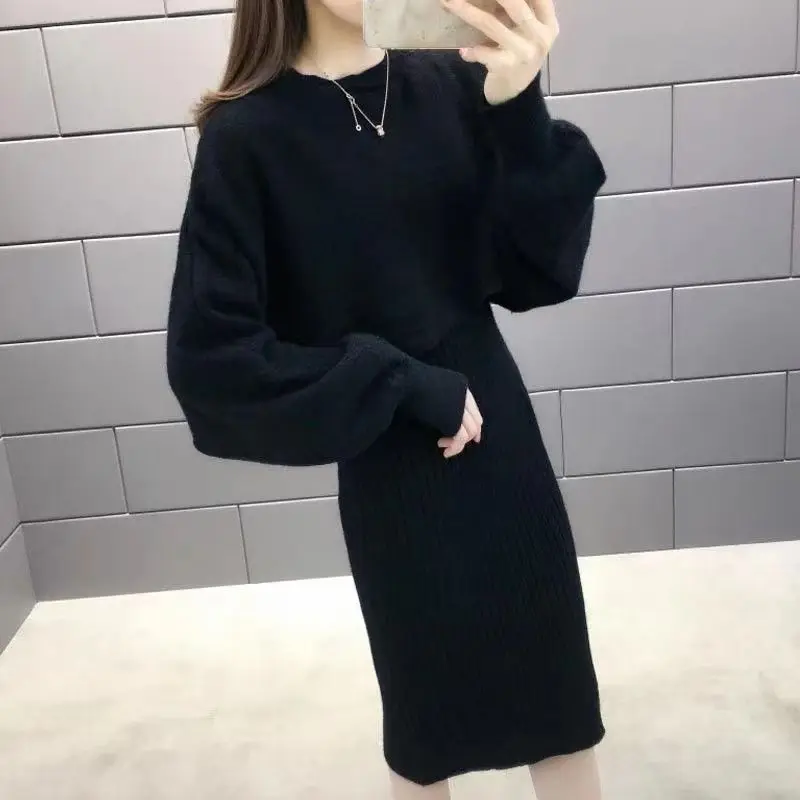 Модный женский осенне-зимний приталенный - Фотография_6