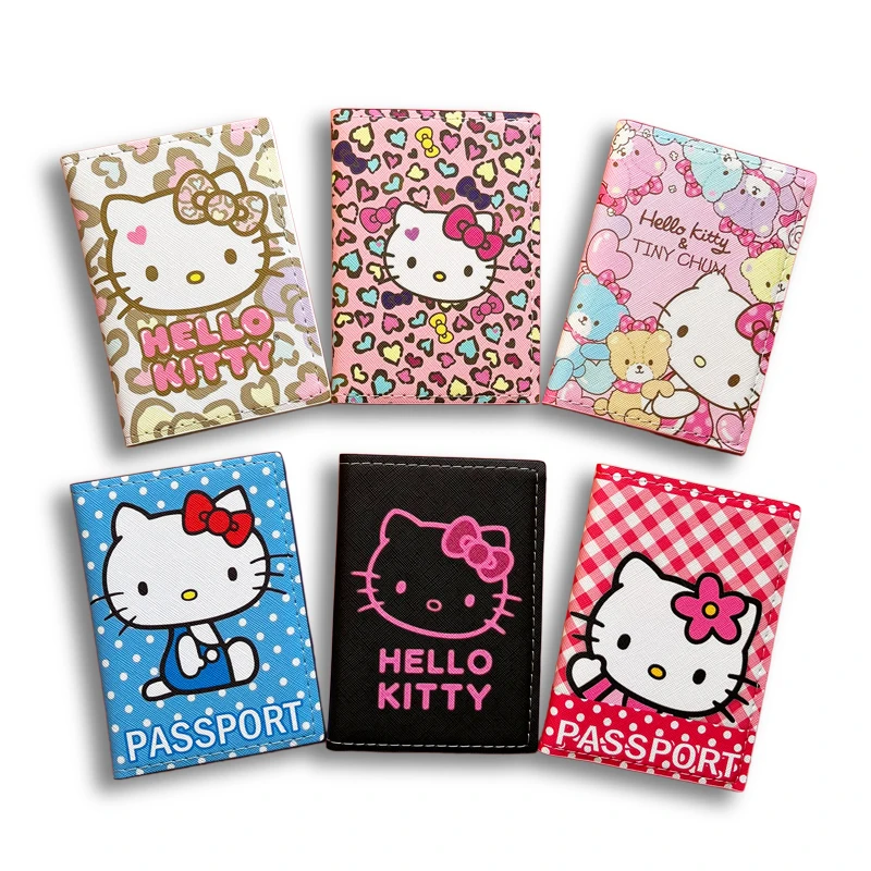 Прекрасная обложка для паспорта hello kitty