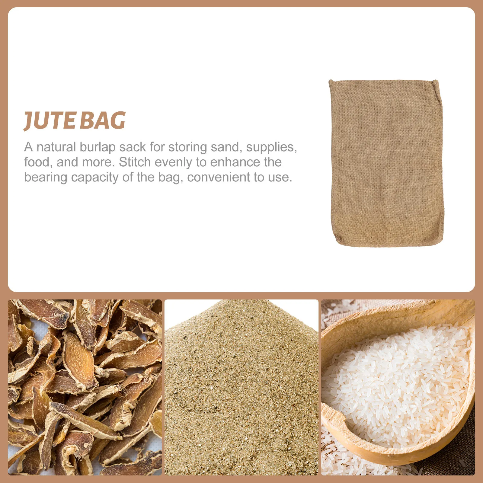 Джутовые пакеты, прочные износостойкие - Фотография_4