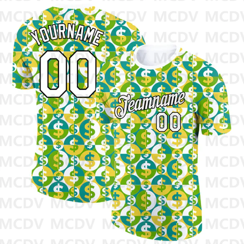 Бело-черная футболка с 3d рисунком - Фотография_4