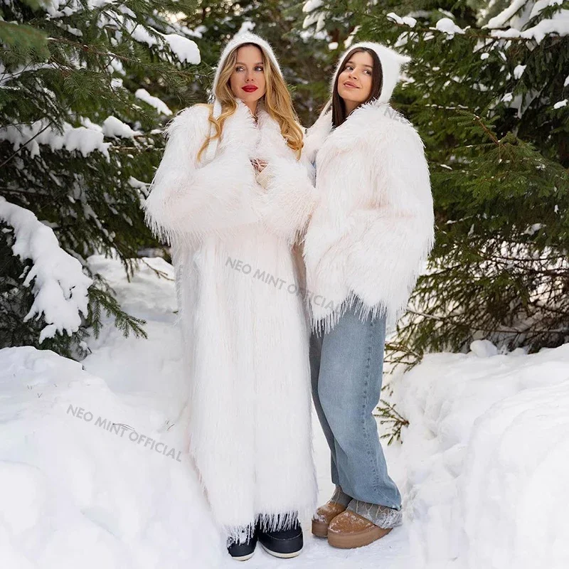 Женское меховое пальто neo mint - Фотография_4