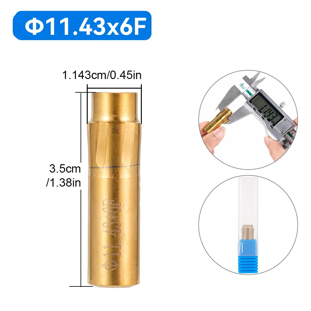 Обычное короткое спиральное сверло с 6 лезвиями - Фотография_2