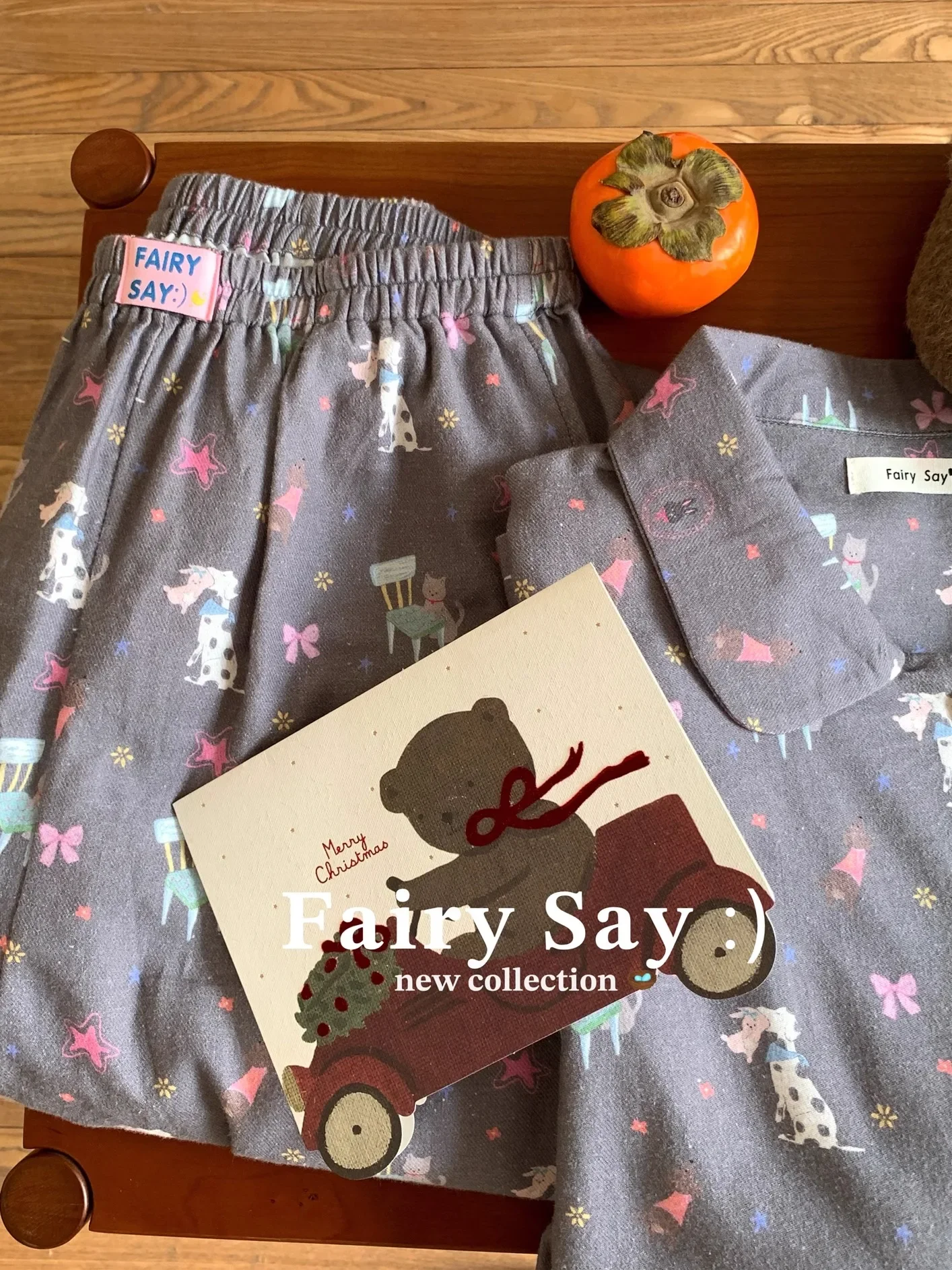 Cotton sweet loungewear korean - Фотография_2