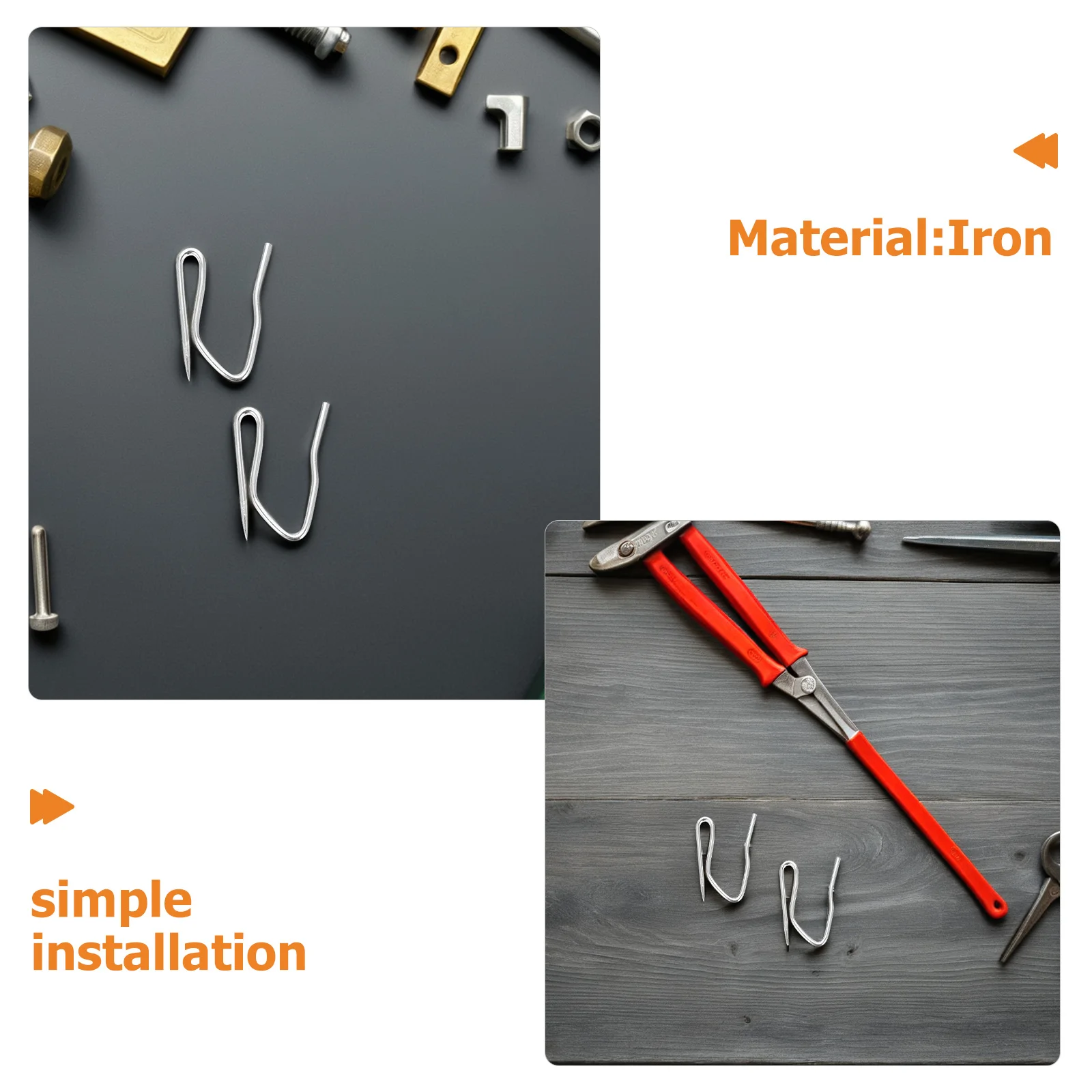 Сверхмощные металлические крючки для штор - Фотография_5