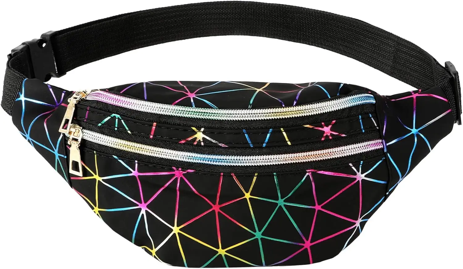 Bicfuiot черная поясная сумка для