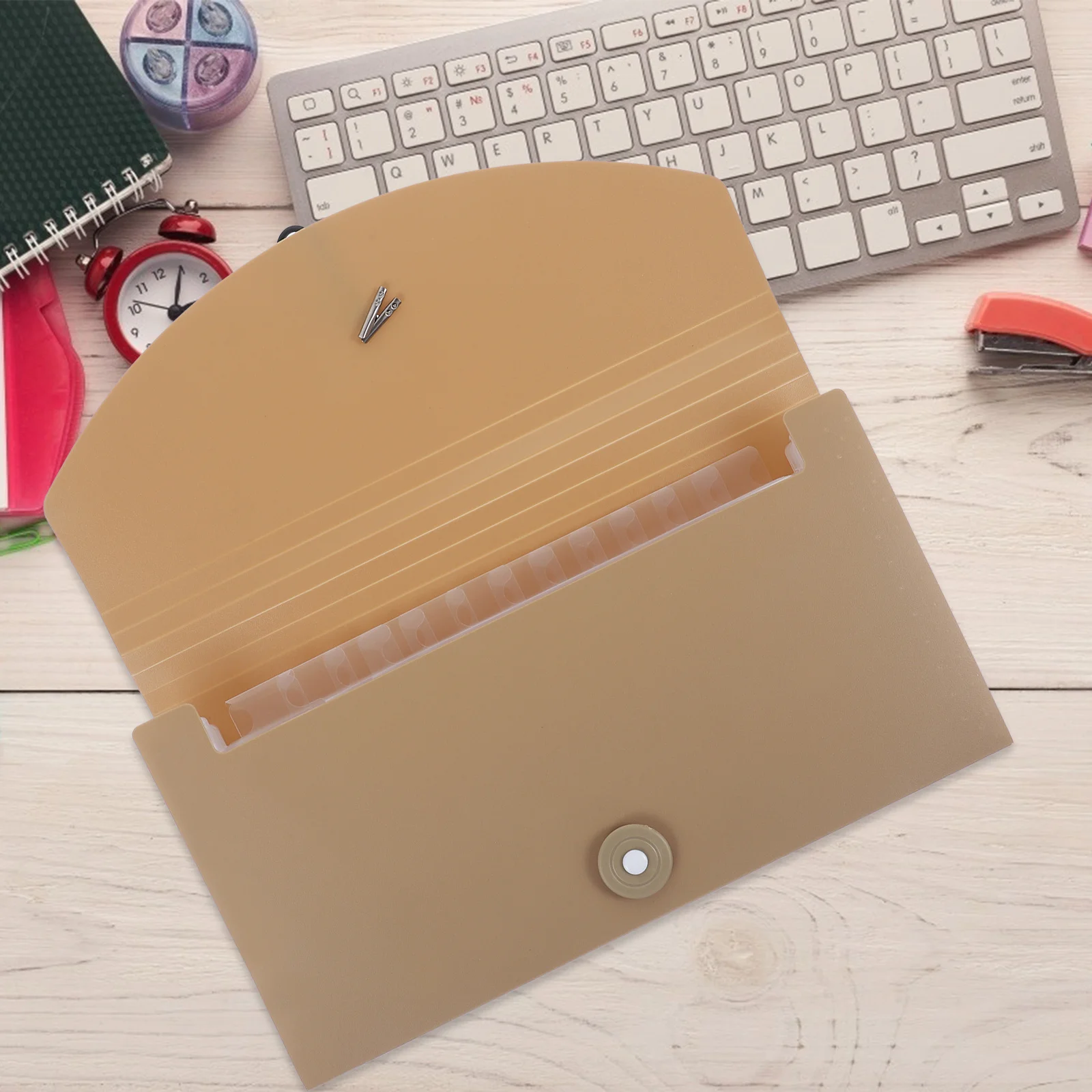 13-карманный расширяющийся органайзер для папок с файлами - Фотография_3