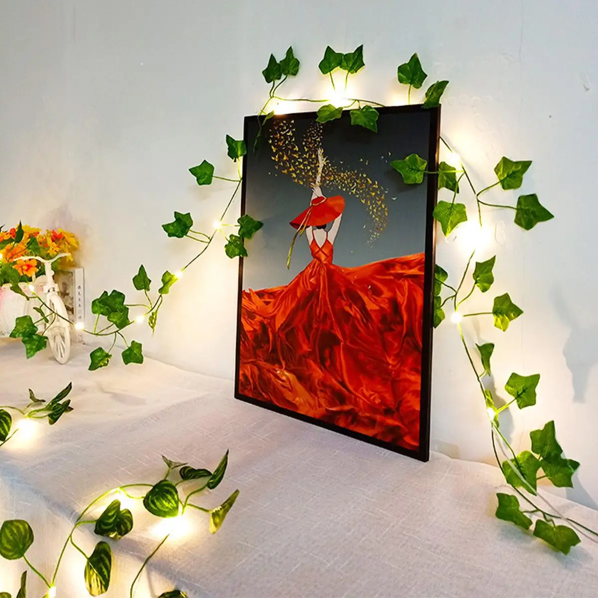 Кленовый лист струнные лампы струны - Фотография_4