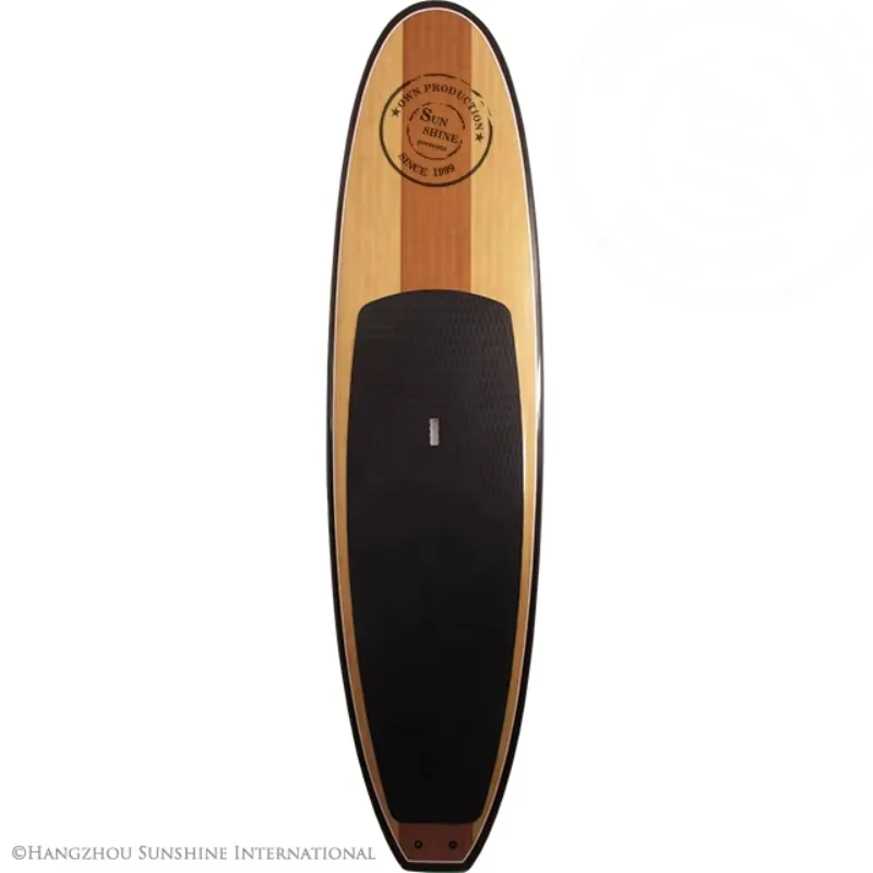 Бамбуковая доска для серфинга 